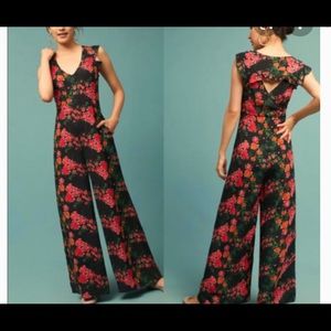 Anthro Plenty by Tracy Reese Floral Jumper SzL